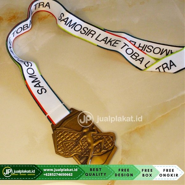 Medali 3D Custom Samosir Lake Toba Poster
