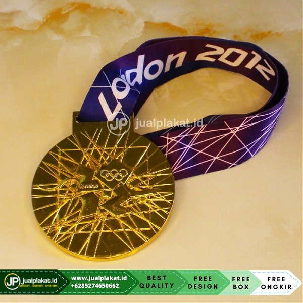 Medali 3D Custom London 2012 Poster