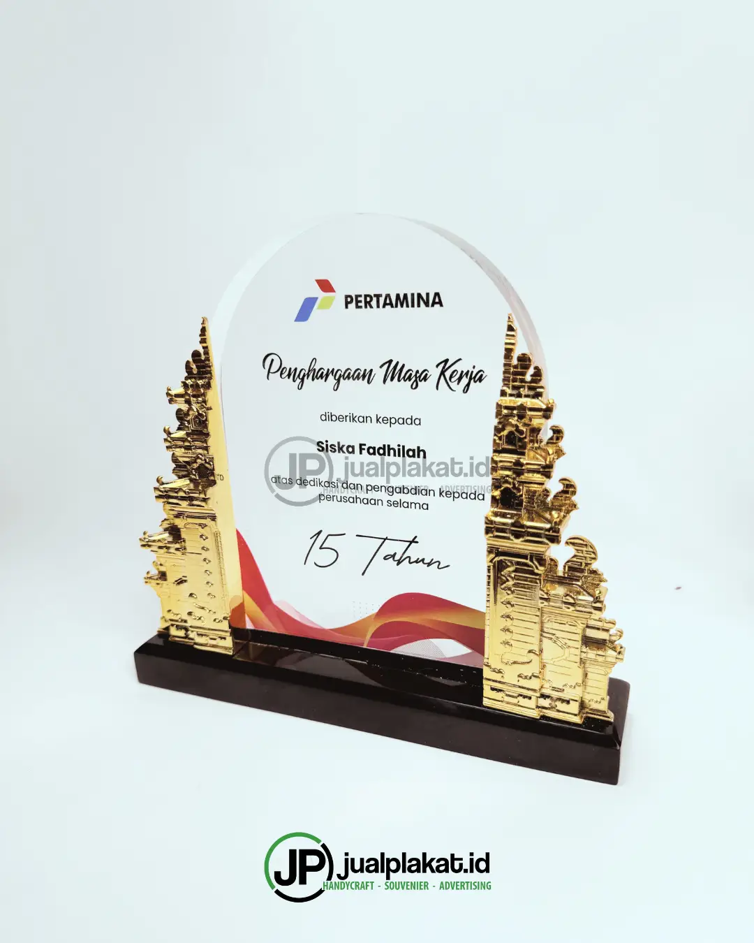 Plakat Akrilik 3D Miniatur Custom