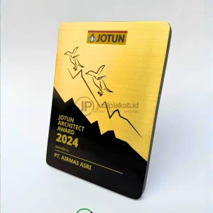 Plakat Kayu Plat Kuningan Jotun Architect Award