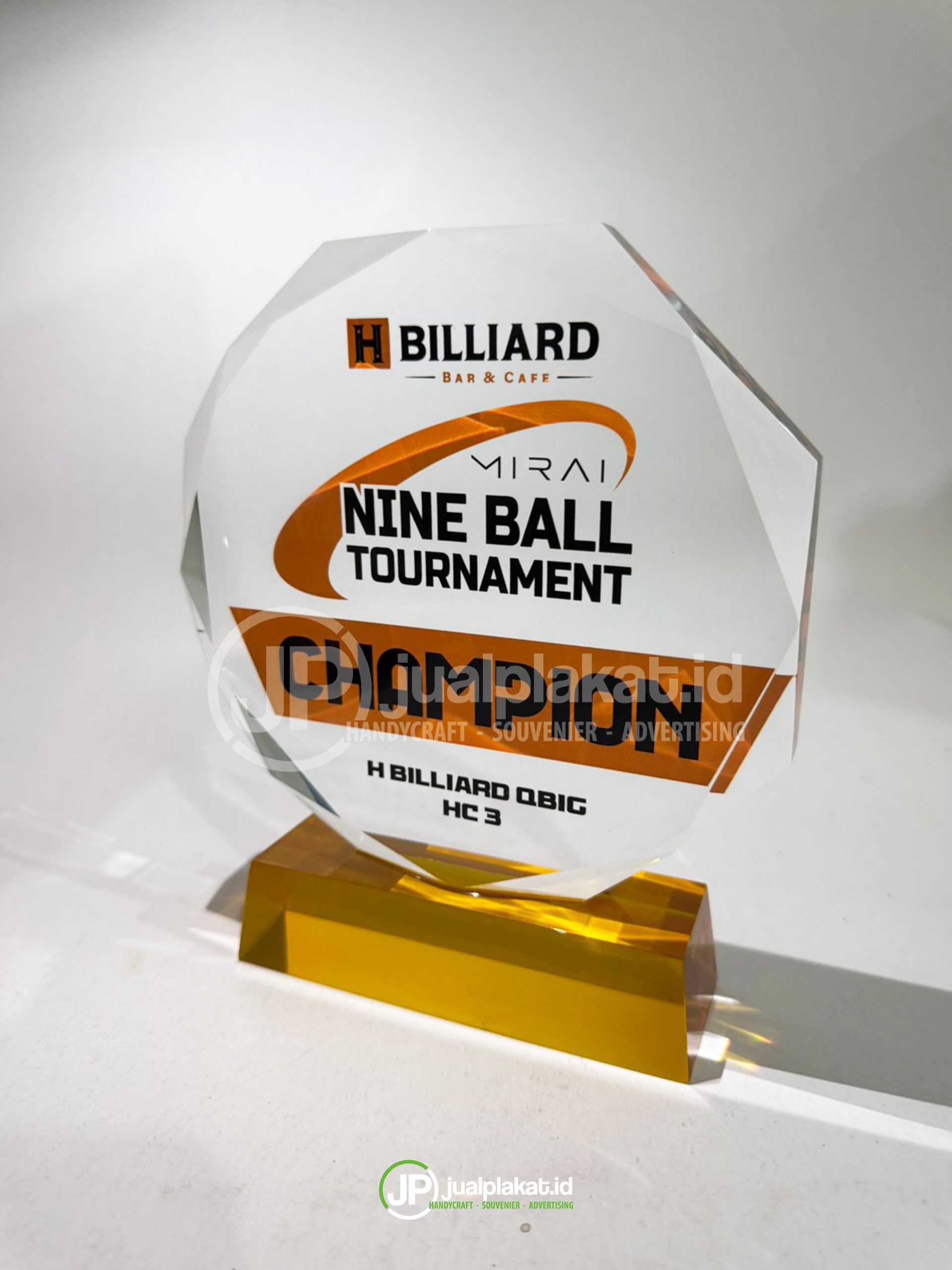 Plakat Akrilik Trophy "Champion Gold" - Octagon Series