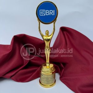 Trophy Timah Bank BRI - Trophy Timah Custom Logo