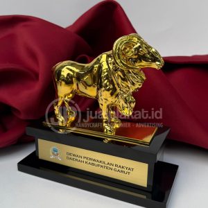 Plakat Miniatur Domba Garut Eksklusif - Cinderamata DPRD Kabupaten Garut