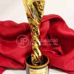 Plakat Timah Eksklusif Gold Spiral – Edisi Spesial Bank Syariah Indonesia (BSI)