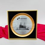 Plakat PERTAMINA Premium Kayu & Plat Stainless Custom – Award & Souvenir BUMN