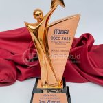 Trophy Timah Eksklusif Bronze Star – Custom Desain Penghargaan & Kejuaraan